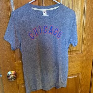 HOMAGE Gray Chicago Cubs T-Shirt